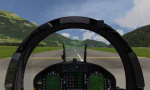 F/A-18 Kampfjet Flugsimulator