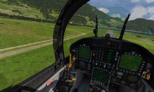 F/A-18 Kampfjet Flugsimulator