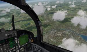 F/A-18 Kampfjet Flugsimulator