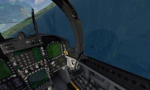 F/A-18 Kampfjet Flugsimulator