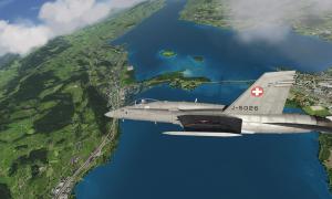 F/A-18 Kampfjet Flugsimulator