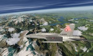 F/A-18 Kampfjet Flugsimulator