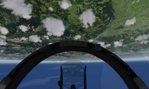 F/A-18 Kampfjet Flugsimulator