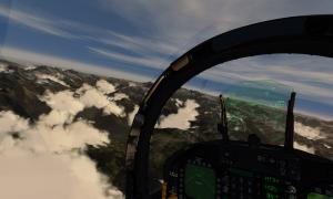 F/A-18 Kampfjet Flugsimulator