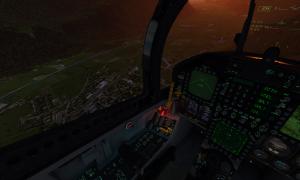 F/A-18 Kampfjet Flugsimulator