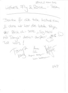 03.02 - Blick.ch, " Sag Merci mit Tanya"